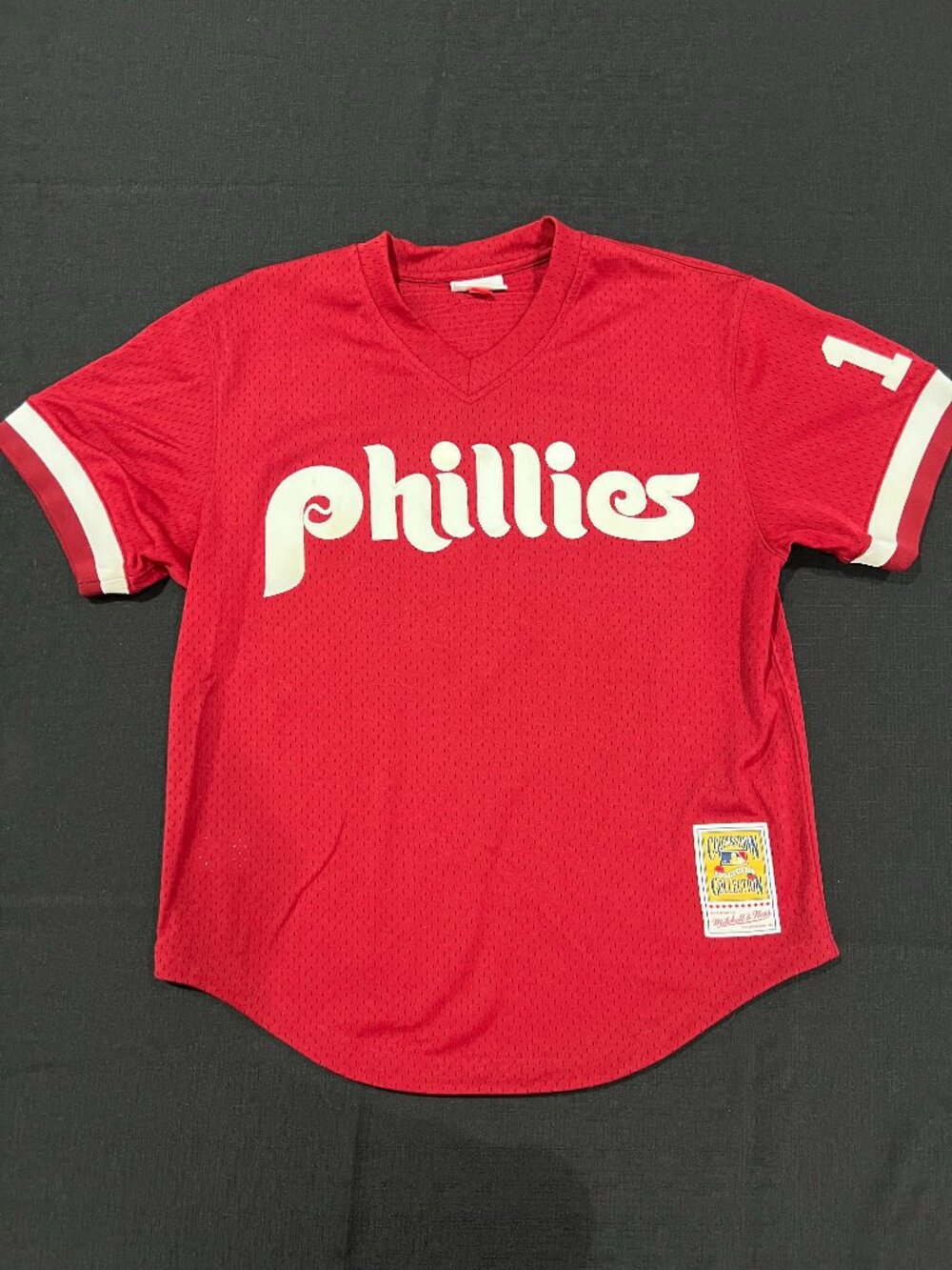 Men's Darren Daulton Philadelphia Phillies Burgundy 1991